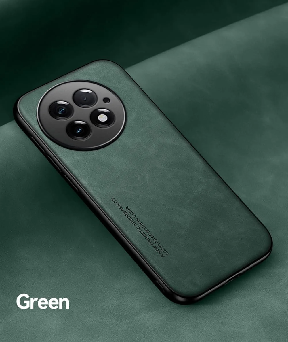 کاور ابریشمی Kepuch سازگار با Oneplus 13 - دارای صفحه فلزی داخلی برای نگهدارنده مغناطیسی - سبز کاور ابریشمی Kepuch سازگار با Oneplus 13 - دارای صفحه فلزی داخلی برای نگهدارنده مغناطیسی - سبز