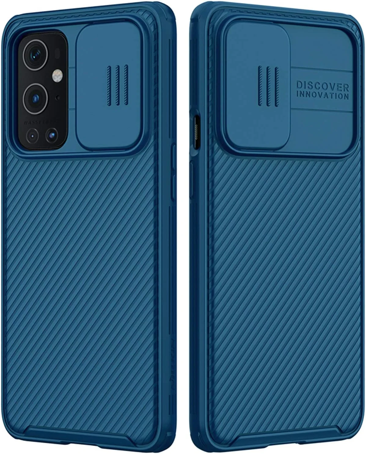 قاب محافظ نیلکین CamShield Pro برای گوشی OnePlus 9 Pro (6.7 اینچ، 2021) با پوشش کشویی دوربین، محافظ باریک برای گوشی 5G (آبی) قاب محافظ نیلکین CamShield Pro برای گوشی OnePlus 9 Pro (6.7 اینچ، 2021) با پوشش کشویی دوربین، محافظ باریک برای گوشی 5G (آبی)