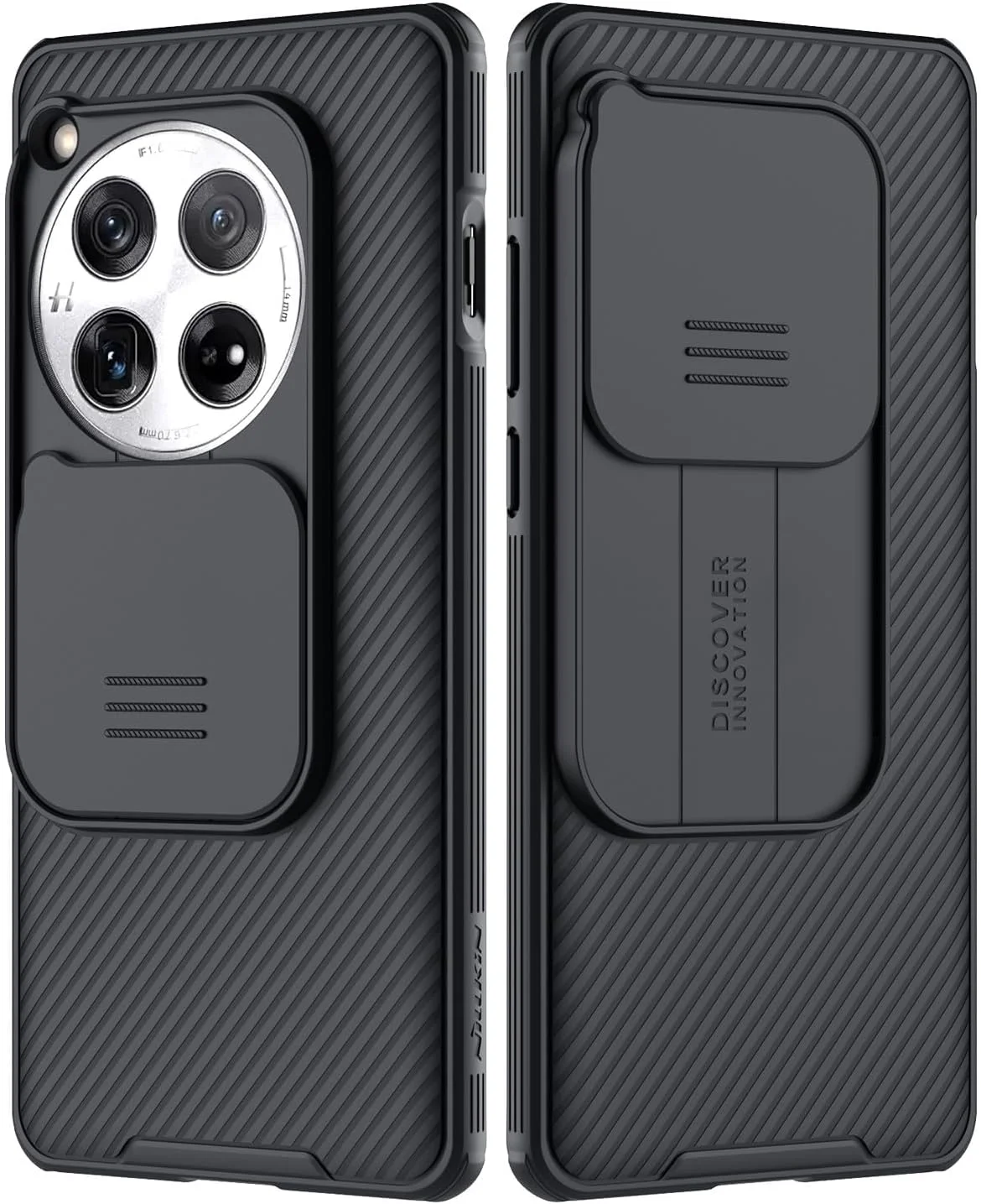 قاب محافظ گوشی وان پلاس 12 5G مدل TERRIFI با محافظ لنز کشویی دوربین، محافظت درجه نظامی، باریک و سبک، ضد ضربه، قاب محافظ ضد دید، محافظت 360 درجه کامل، مشکی قاب محافظ گوشی وان پلاس 12 5G مدل TERRIFI با محافظ لنز کشویی دوربین، محافظت درجه نظامی، باریک و سبک، ضد ضربه، قاب محافظ ضد دید، محافظت 360 درجه کامل، مشکی