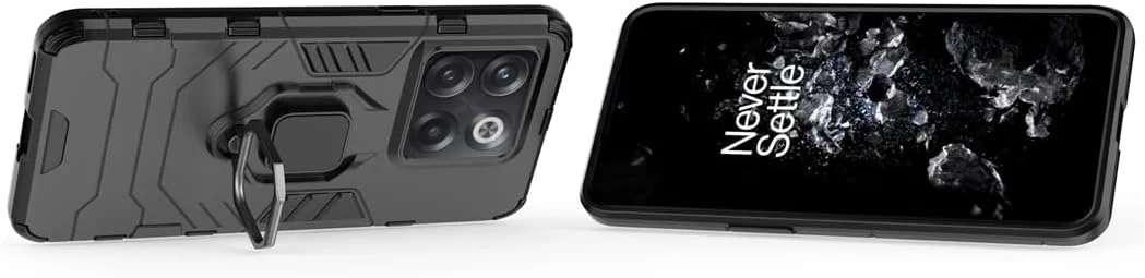 قاب محافظ گوشی موبایل میجین سازگار با وان پلاس 10T 5G، دارای حلقه فلزی و استند، پوشش دولایه مقاوم (مشکی) قاب محافظ گوشی موبایل میجین سازگار با وان پلاس 10T 5G، دارای حلقه فلزی و استند، پوشش دولایه مقاوم (مشکی)