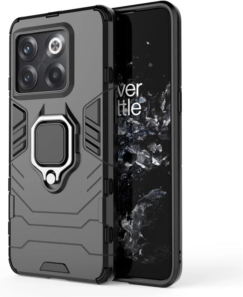 قاب محافظ گوشی موبایل میجین سازگار با وان پلاس 10T 5G، دارای حلقه فلزی و استند، پوشش دولایه مقاوم (مشکی) قاب محافظ گوشی موبایل میجین سازگار با وان پلاس 10T 5G، دارای حلقه فلزی و استند، پوشش دولایه مقاوم (مشکی)