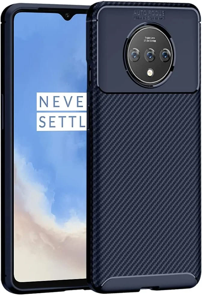 کاور محافظ فیبر کربنی ضد ضربه TheGiftKart برای OnePlus 7T (آبی تیره) کاور محافظ فیبر کربنی ضد ضربه TheGiftKart برای OnePlus 7T (آبی تیره)