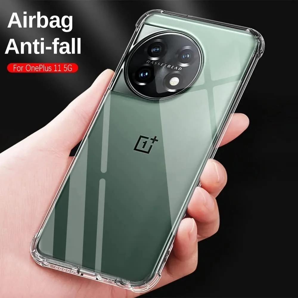 کاور محافظ سیلیکونی TPU نرم و سبک Zubitech با محافظت از دوربین، طراحی شده برای OnePlus 11 5G (شفاف) کاور محافظ سیلیکونی TPU نرم و سبک Zubitech با محافظت از دوربین، طراحی شده برای OnePlus 11 5G (شفاف)