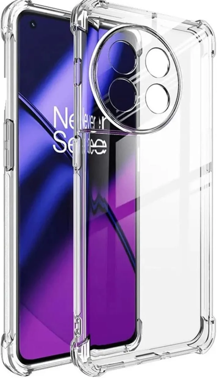 کاور محافظ سیلیکونی TPU نرم و سبک Zubitech با محافظت از دوربین، طراحی شده برای OnePlus 11 5G (شفاف) کاور محافظ سیلیکونی TPU نرم و سبک Zubitech با محافظت از دوربین، طراحی شده برای OnePlus 11 5G (شفاف)