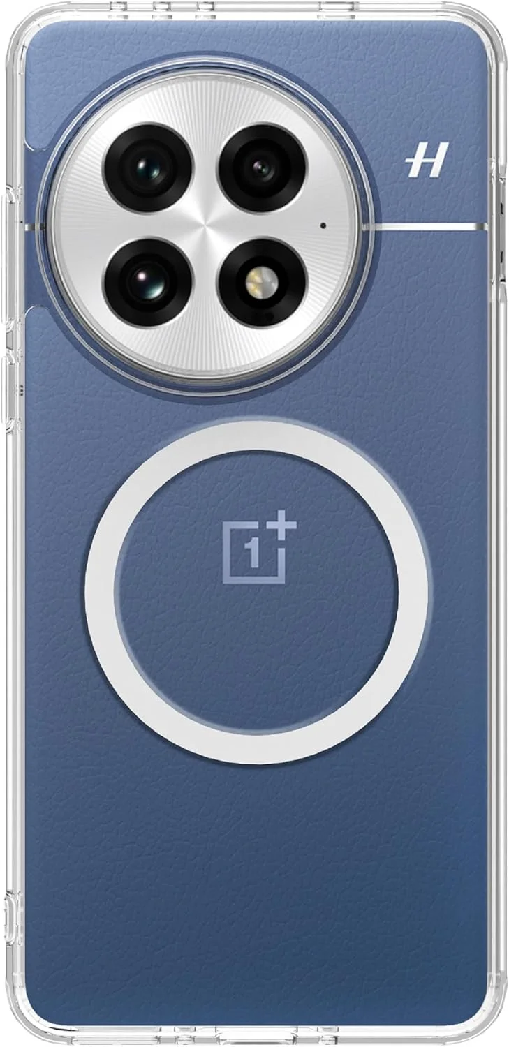 کاور آهنربایی جوپوی برای وان پلاس 13، سازگار با مگسیف، کاور سخت PC شفاف + کاور نرم TPU – شفاف کاور آهنربایی جوپوی برای وان پلاس 13، سازگار با مگسیف، کاور سخت PC شفاف + کاور نرم TPU – شفاف