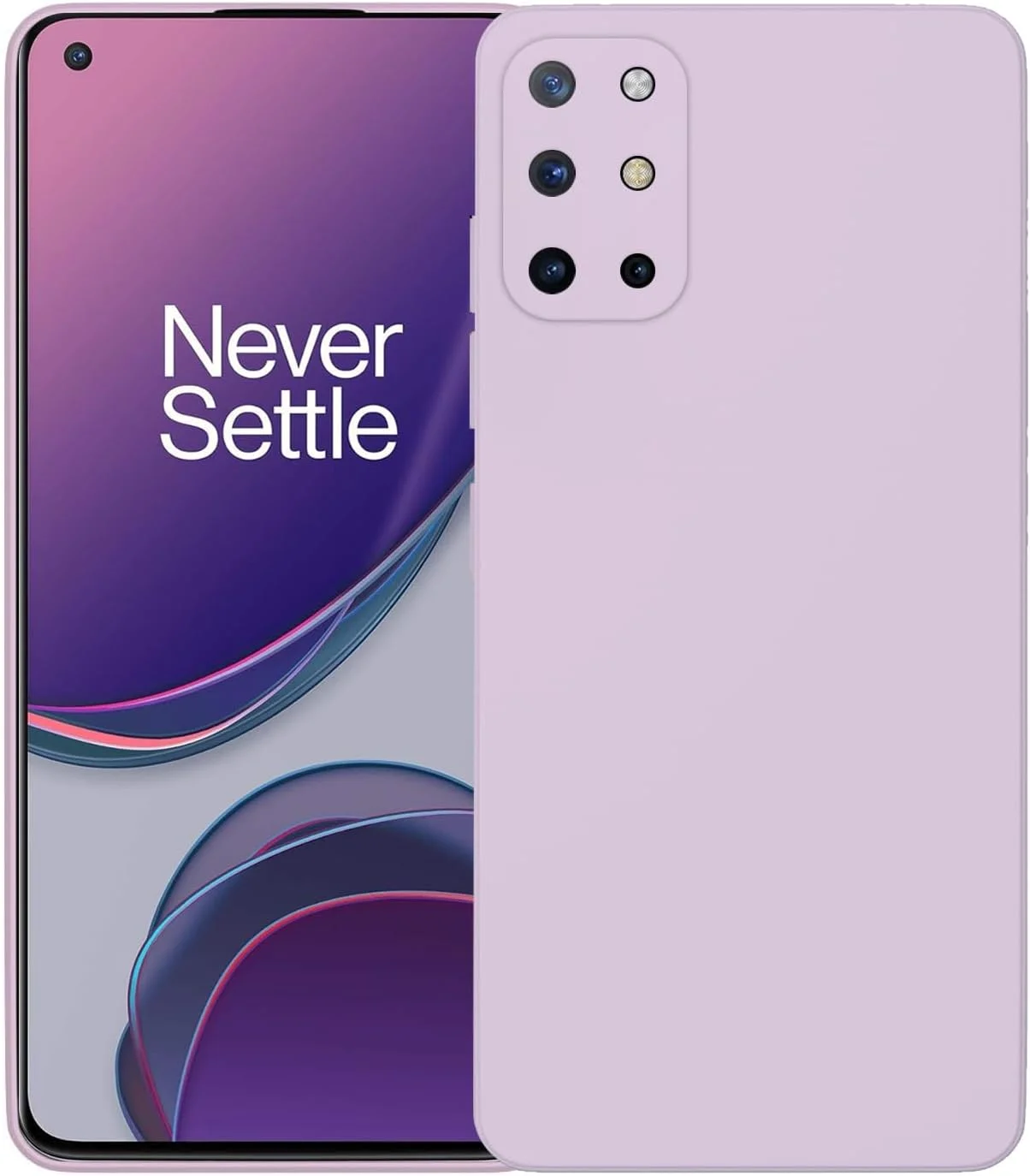 قاب گوشی CooLoly برای OnePlus 8T، پوشش محافظ نرم (بنفش روشن، OnePlus 8T 6.55 اینچ) قاب گوشی CooLoly برای OnePlus 8T، پوشش محافظ نرم (بنفش روشن، OnePlus 8T 6.55 اینچ)