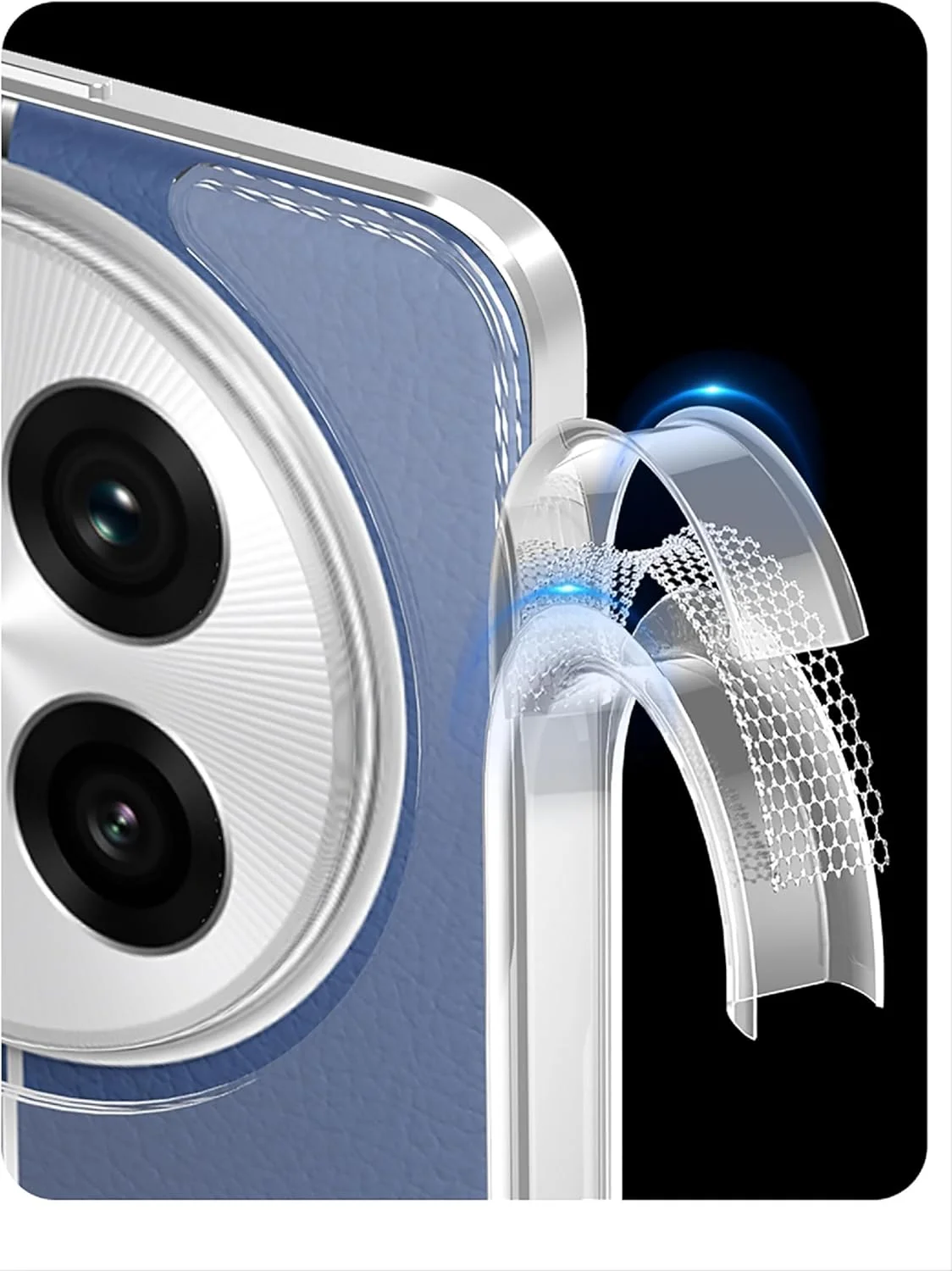 کاور آهنربایی جوپوی برای وان پلاس 13، سازگار با مگسیف، کاور سخت PC شفاف + کاور نرم TPU – شفاف کاور آهنربایی جوپوی برای وان پلاس 13، سازگار با مگسیف، کاور سخت PC شفاف + کاور نرم TPU – شفاف