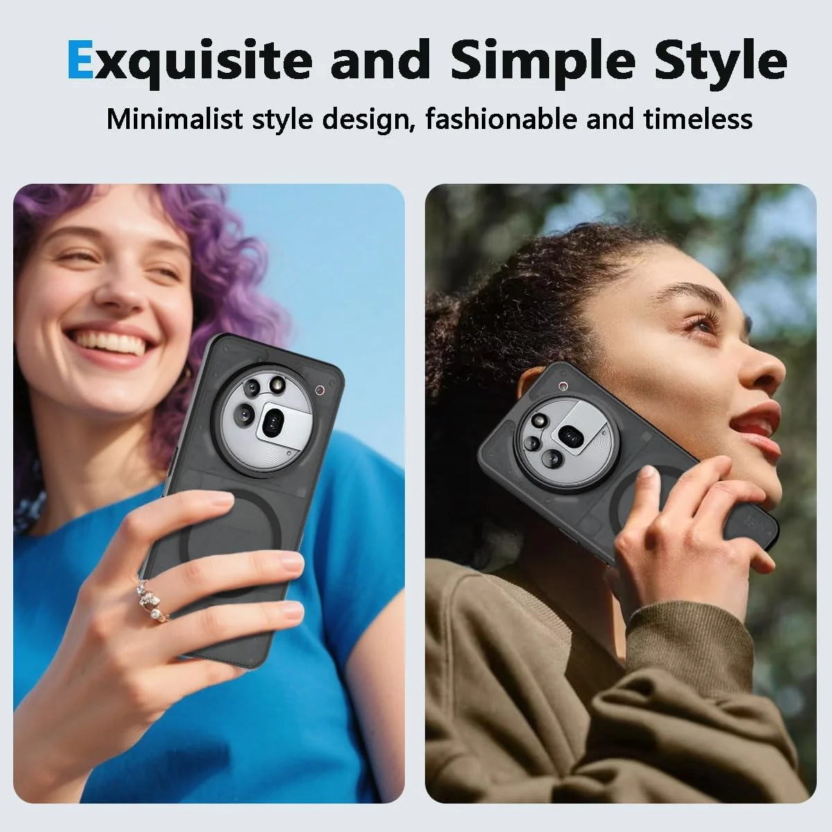 قاب مغناطیسی برای OnePlus 13 5G / 1+ 13 5G با قابلیت اتصال به هولدر ماشین، شارژ بی‌سیم، ضد اثر انگشت CX