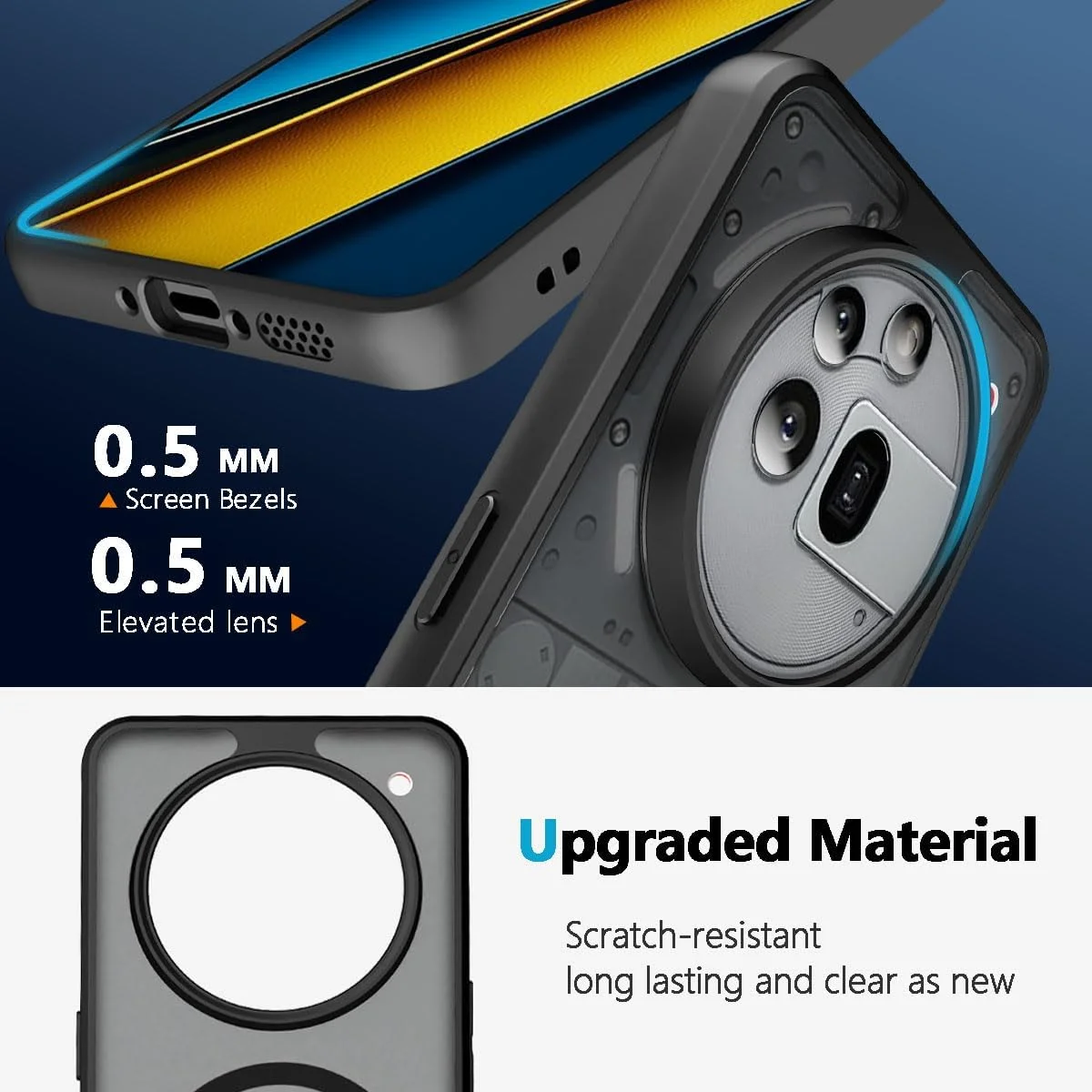 قاب مغناطیسی برای OnePlus 13 5G / 1+ 13 5G با قابلیت اتصال به هولدر ماشین، شارژ بی‌سیم، ضد اثر انگشت CX