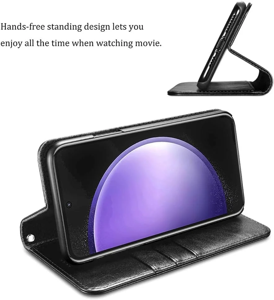 کیف چرمی هوگوث سازگار با قاب گوشی OnePlus 11R 5G / Oneplus ACE 2، جلد کیف پول چرمی PU چرم گاوی تاشو، کیف محافظ چرمی کارت هولدر (مشکی) کیف چرمی هوگوث سازگار با قاب گوشی OnePlus 11R 5G / Oneplus ACE 2، جلد کیف پول چرمی PU چرم گاوی تاشو، کیف محافظ چرمی کارت هولدر (مشکی)