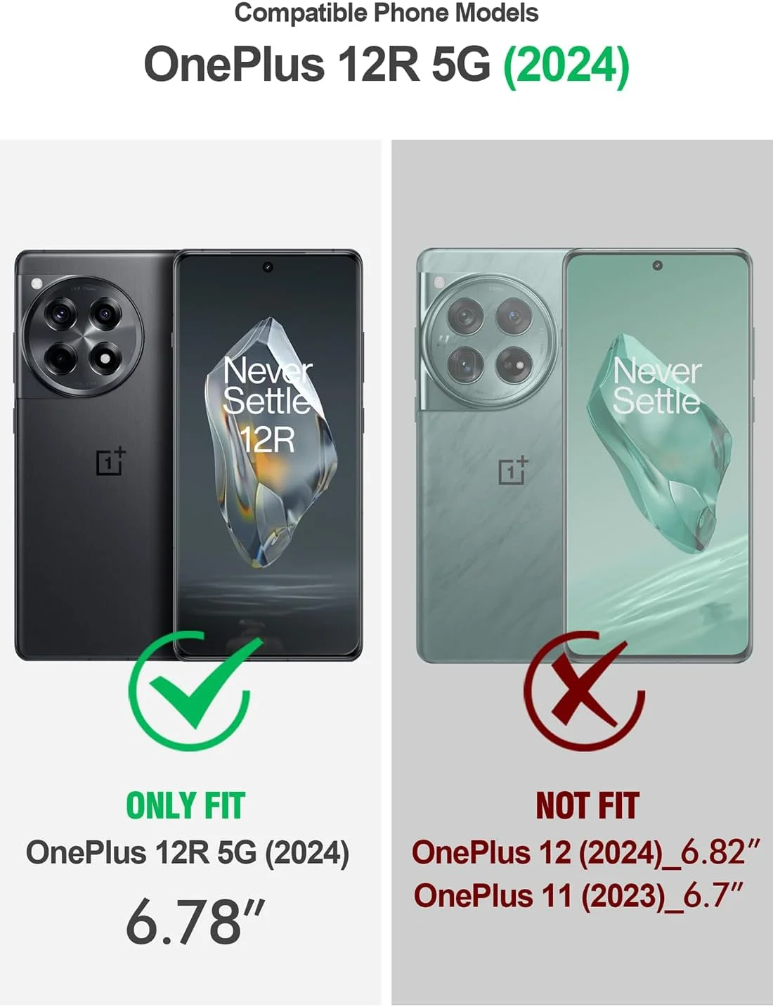 قاب محافظ مقاوم Poetic Revolution برای OnePlus 12R 5G (2024) با محافظ صفحه نمایش داخلی، پوشش محافظ ضد ضربه تمام بدنه با پایه نگهدارنده، مشکی قاب محافظ مقاوم Poetic Revolution برای OnePlus 12R 5G (2024) با محافظ صفحه نمایش داخلی، پوشش محافظ ضد ضربه تمام بدنه با پایه نگهدارنده، مشکی