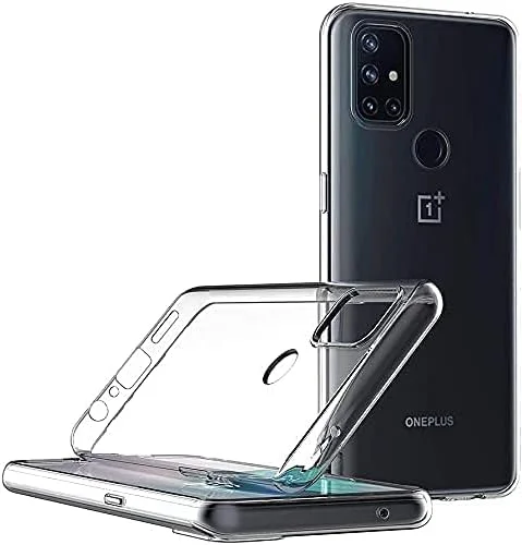 کاور مایجین برای وان پلاس نورد N10 5G (6.49 اینچ) ژله ای TPU نرم با بامپر و پشت شفاف کاور مایجین برای وان پلاس نورد N10 5G (6.49 اینچ) ژله ای TPU نرم با بامپر و پشت شفاف