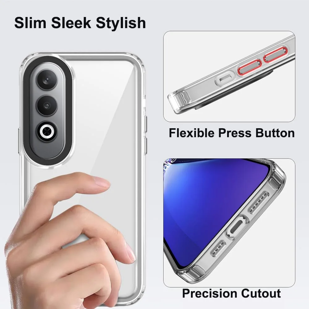 کاور محافظ باریک و شفاف سازگار با وان پلاس نورد CE4 - بامپر TPU ضد ضربه