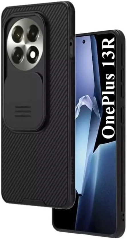 قاب محافظ نیلکین Camshield برای OnePlus 13R 5G با محافظ لنز کشویی دوربین، پشت سخت، ضد ضربه، محافظ سپر TPU، ضد اثر انگشت، لمس نرم و لطیف، طراحی شده برای 1 + 13R قاب محافظ نیلکین Camshield برای OnePlus 13R 5G با محافظ لنز کشویی دوربین، پشت سخت، ضد ضربه، محافظ سپر TPU، ضد اثر انگشت، لمس نرم و لطیف، طراحی شده برای 1 + 13R