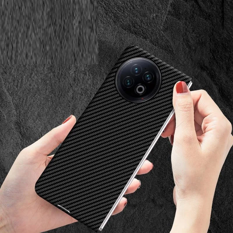 قاب فیبر کربنی Gruattreay سازگار با OnePlus Open/Oppo Find N3 | پلاستیک سخت PC فوق العاده نازک، پوشش مات و قاب محافظ شیک (مشکی) قاب فیبر کربنی Gruattreay سازگار با OnePlus Open/Oppo Find N3 | پلاستیک سخت PC فوق العاده نازک، پوشش مات و قاب محافظ شیک (مشکی)