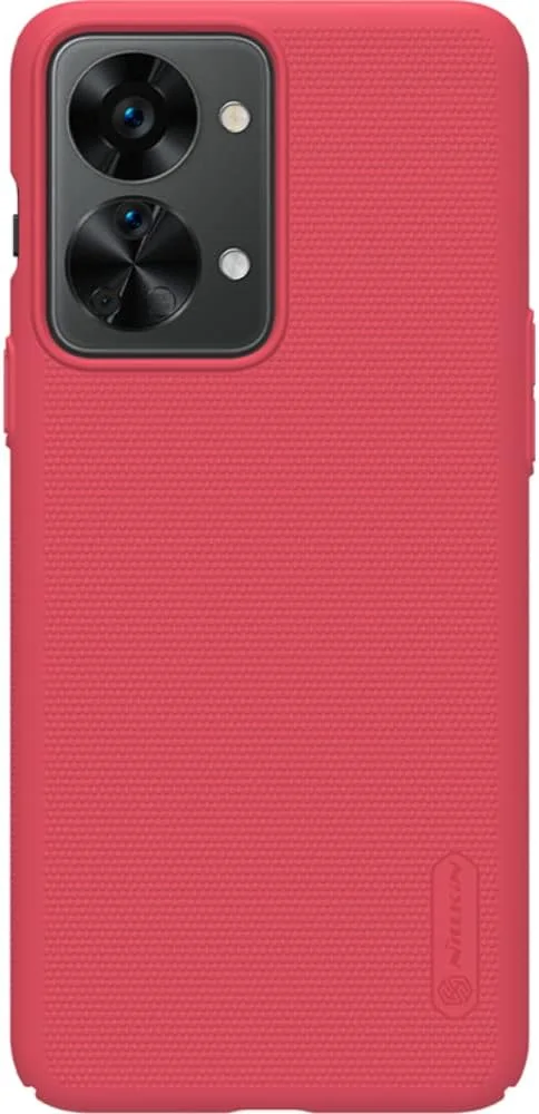 قاب محافظ LBJ سازگار با OnePlus Nord 2T 5G، کاور محافظ مات، قاب محافظ کامل گوشی، پشت PC سخت و ضربه گیر نرم، قاب محافظ باریک (قرمز) قاب محافظ LBJ سازگار با OnePlus Nord 2T 5G، کاور محافظ مات، قاب محافظ کامل گوشی، پشت PC سخت و ضربه گیر نرم، قاب محافظ باریک (قرمز)