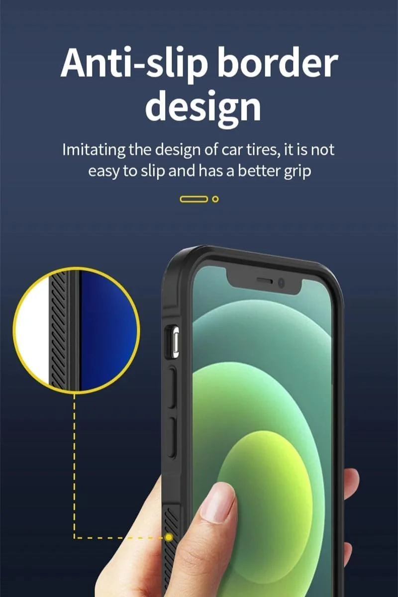 کاور محافظ گوشی Gruattreay سازگار با OnePlus Nord 4 5G، دارای ضربه‌گیر هوا، ضد لغزش، ساخته شده از TPU سیلیکونی انعطاف‌پذیر و مقاوم در برابر ضربه (مشکی)