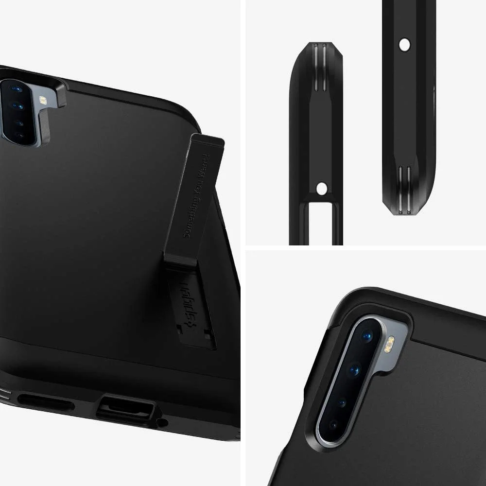 کاور محافظ ضد ضربه Spigen Tough Armor مناسب برای گوشی OnePlus Nord - مشکی کاور محافظ ضد ضربه Spigen Tough Armor مناسب برای گوشی OnePlus Nord - مشکی