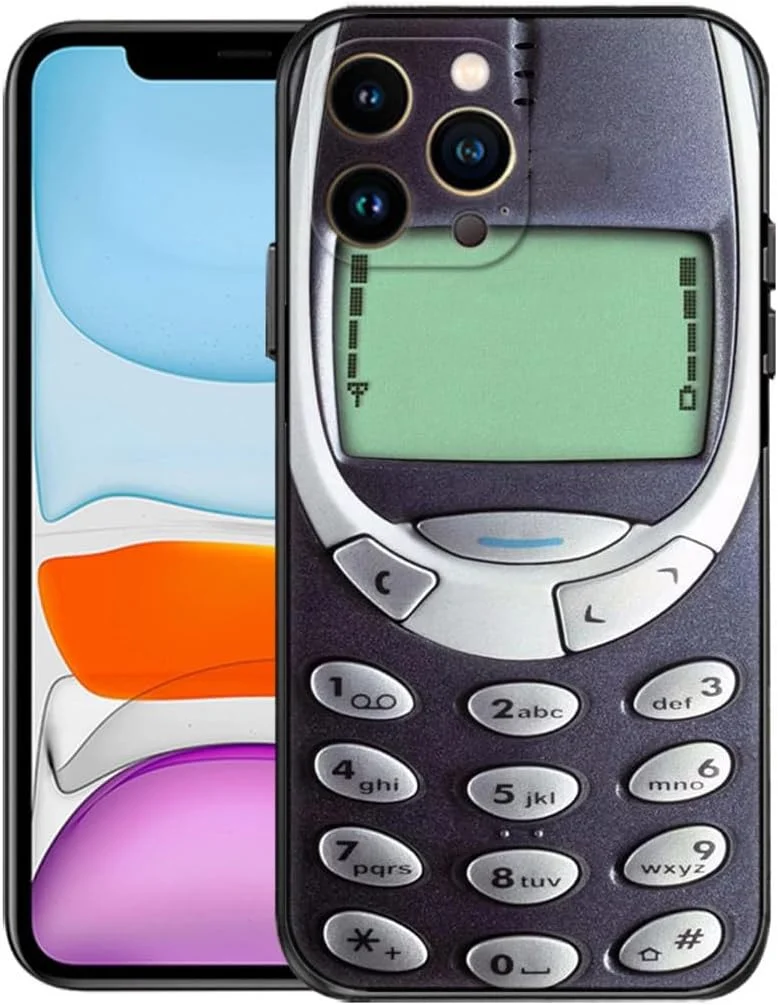 قاب محافظ گوشی سازگار با آیفون 12/12 پرو، قاب سیلیکونی نرم و خنده دار سه بعدی با طرح شیک و قدیمی. سازگار با نوکیا. یک قاب گوشی شخصی سازی شده که مخصوص خانم های باحال و آقایان مد روز طراحی شده است قاب محافظ گوشی سازگار با آیفون 12/12 پرو، قاب سیلیکونی نرم و خنده دار سه بعدی با طرح شیک و قدیمی. سازگار با نوکیا. یک قاب گوشی شخصی سازی شده که مخصوص خانم های باحال و آقایان مد روز طراحی شده است