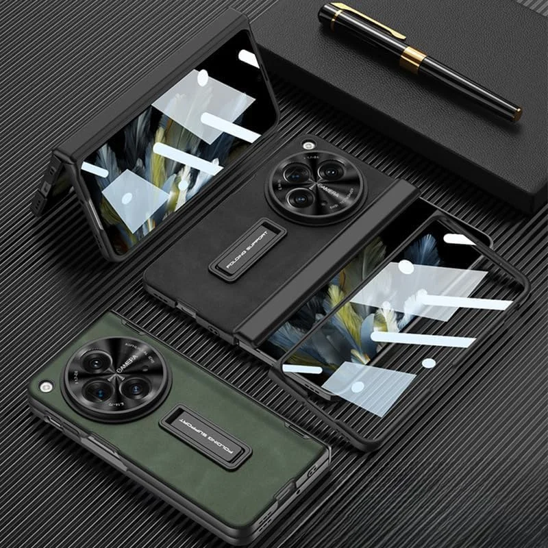 کاور چرمی لوکس گوشی مناسب برای اوپو فایند N3/وان پلاس اوپن، تاشو مغناطیسی، دارای استند داخلی، همراه با محافظ صفحه نمایش، پشتیبانی از شارژ بیسیم (مشکی) کاور چرمی لوکس گوشی مناسب برای اوپو فایند N3/وان پلاس اوپن، تاشو مغناطیسی، دارای استند داخلی، همراه با محافظ صفحه نمایش، پشتیبانی از شارژ بیسیم (مشکی)