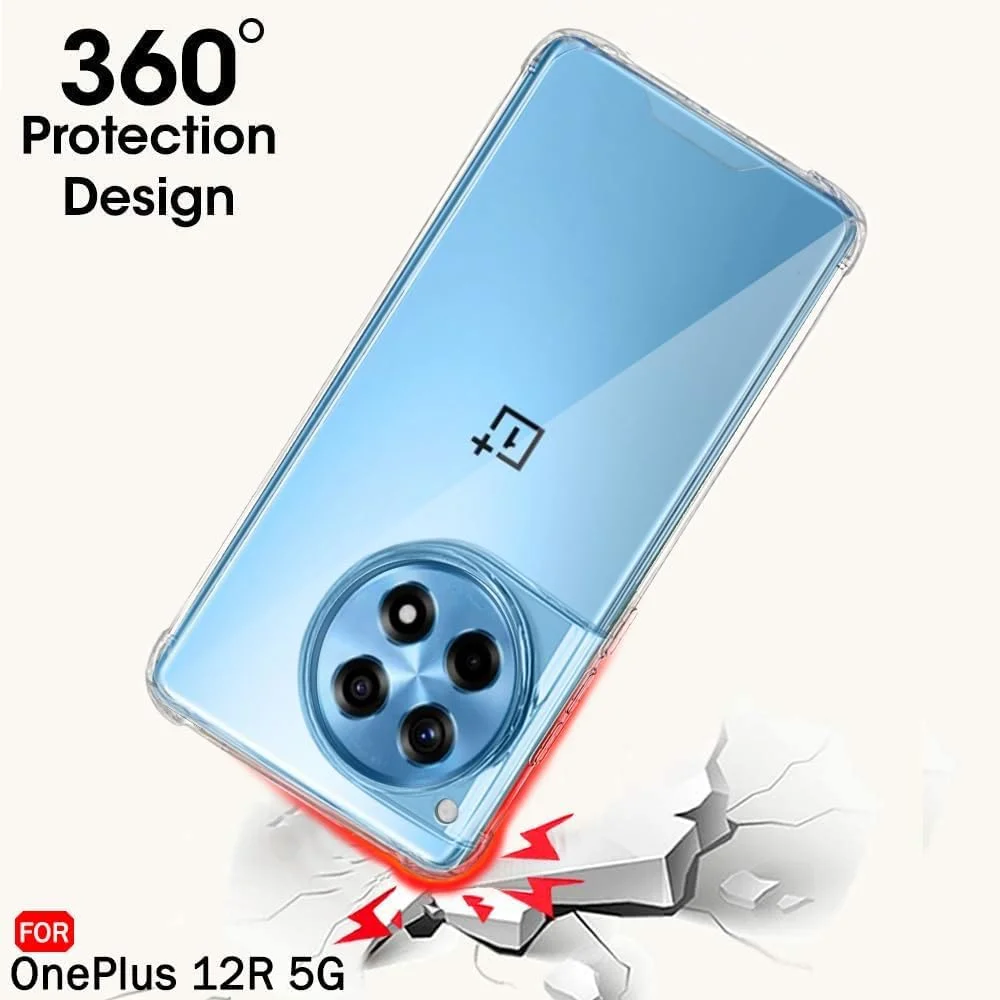 کاور پشتی سیلیکونی نرم و ضد ضربه Muzz برای گوشی OnePlus 12R 5G (شفاف) کاور پشتی سیلیکونی نرم و ضد ضربه Muzz برای گوشی OnePlus 12R 5G (شفاف)