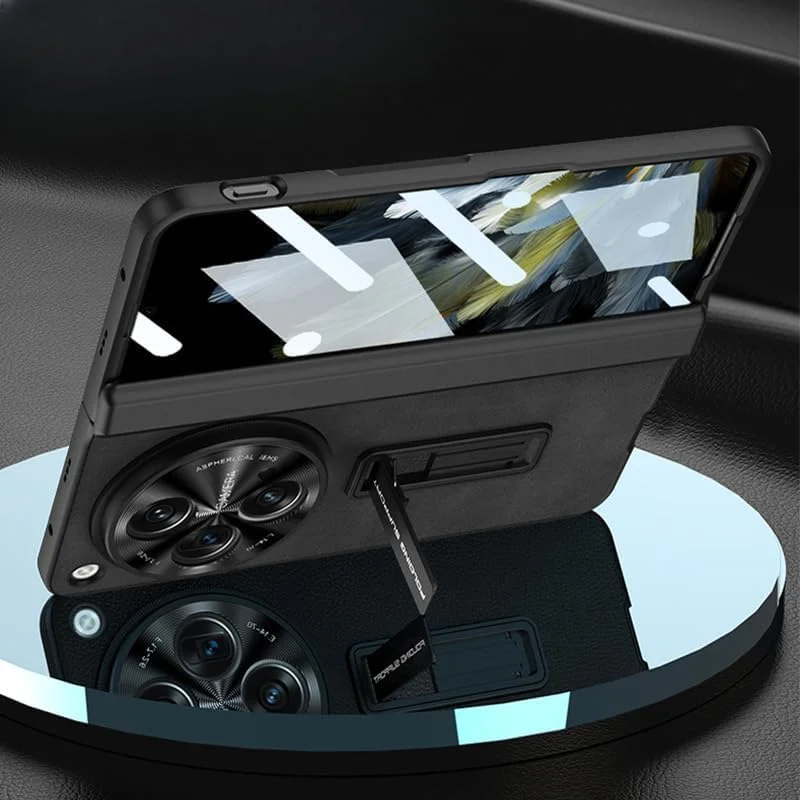 کاور چرمی لوکس گوشی مناسب برای اوپو فایند N3/وان پلاس اوپن، تاشو مغناطیسی، دارای استند داخلی، همراه با محافظ صفحه نمایش، پشتیبانی از شارژ بیسیم (مشکی) کاور چرمی لوکس گوشی مناسب برای اوپو فایند N3/وان پلاس اوپن، تاشو مغناطیسی، دارای استند داخلی، همراه با محافظ صفحه نمایش، پشتیبانی از شارژ بیسیم (مشکی)