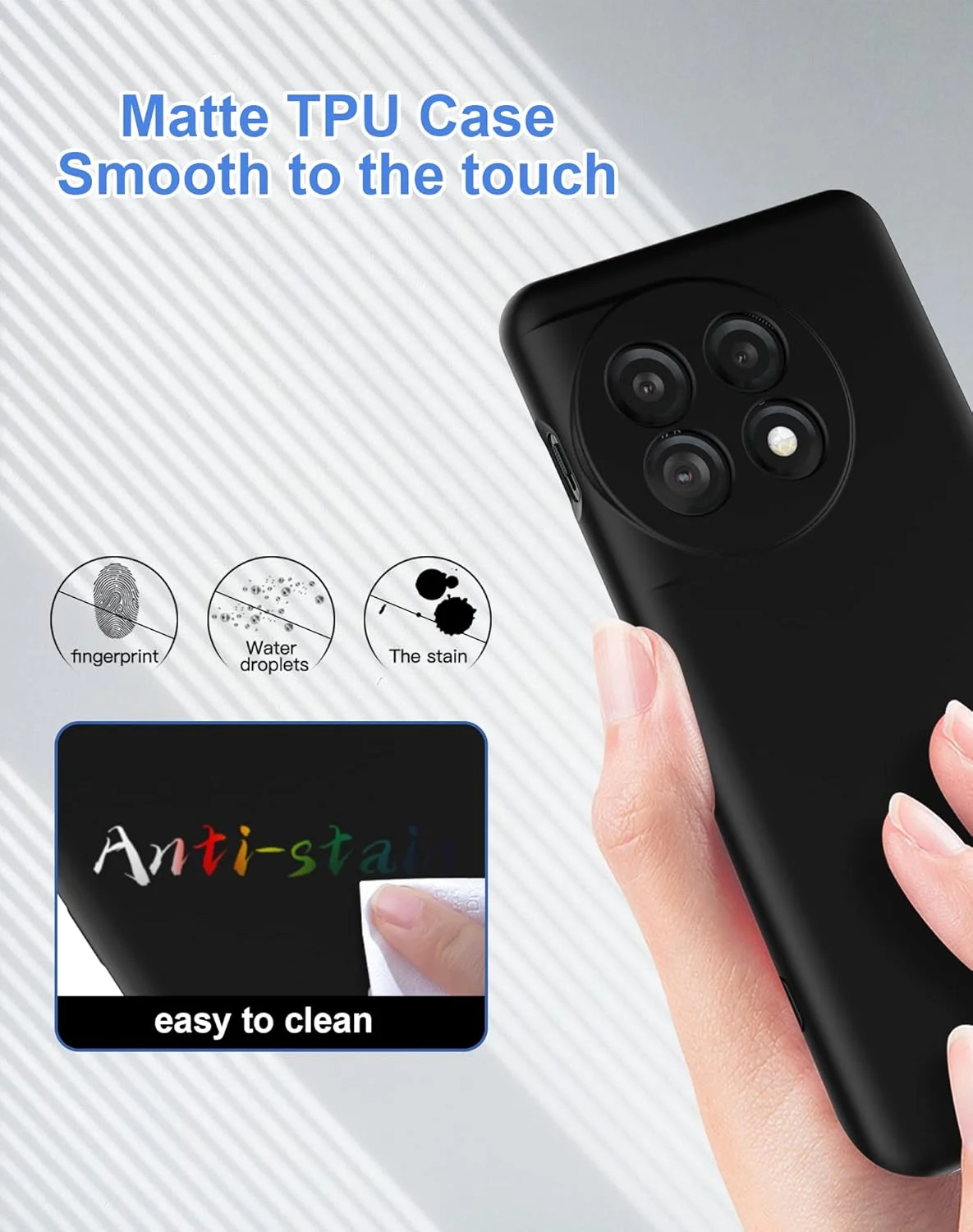 کاور سیلیکونی Foluu برای OnePlus 11، کاور ضربه گیر ژل مایع با روکش داخلی میکروفیبر نرم، محافظ باریک و ضد ضربه برای OnePlus 11 5G 2023 (مشکی) کاور سیلیکونی Foluu برای OnePlus 11، کاور ضربه گیر ژل مایع با روکش داخلی میکروفیبر نرم، محافظ باریک و ضد ضربه برای OnePlus 11 5G 2023 (مشکی)