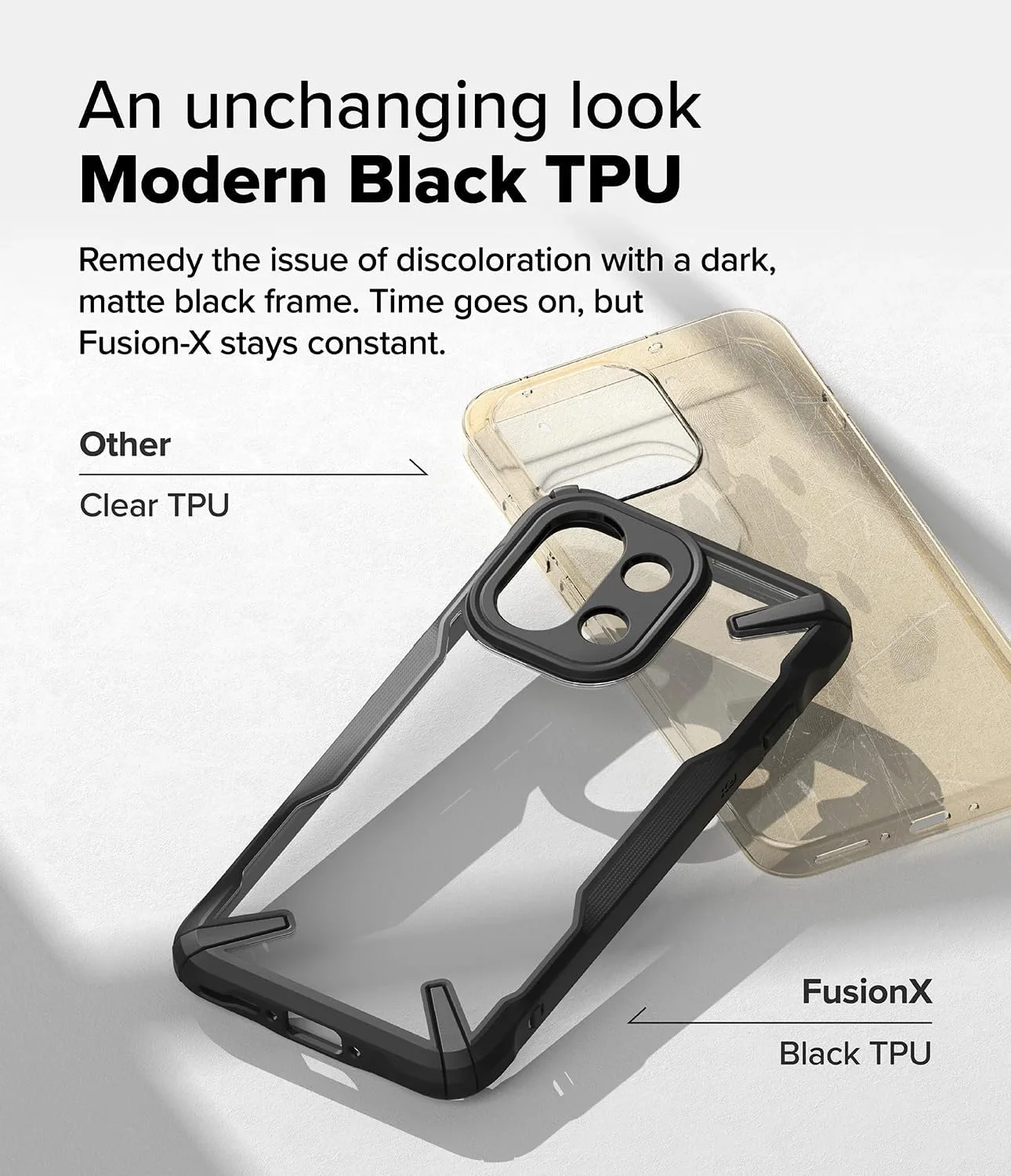 کاور محافظ فیوژن ایکس رینکه سازگار با OnePlus 13S، ضد خش، مقاوم در برابر ضربه، بامپر PC + TPU - مشکی کاور محافظ فیوژن ایکس رینکه سازگار با OnePlus 13S، ضد خش، مقاوم در برابر ضربه، بامپر PC + TPU - مشکی