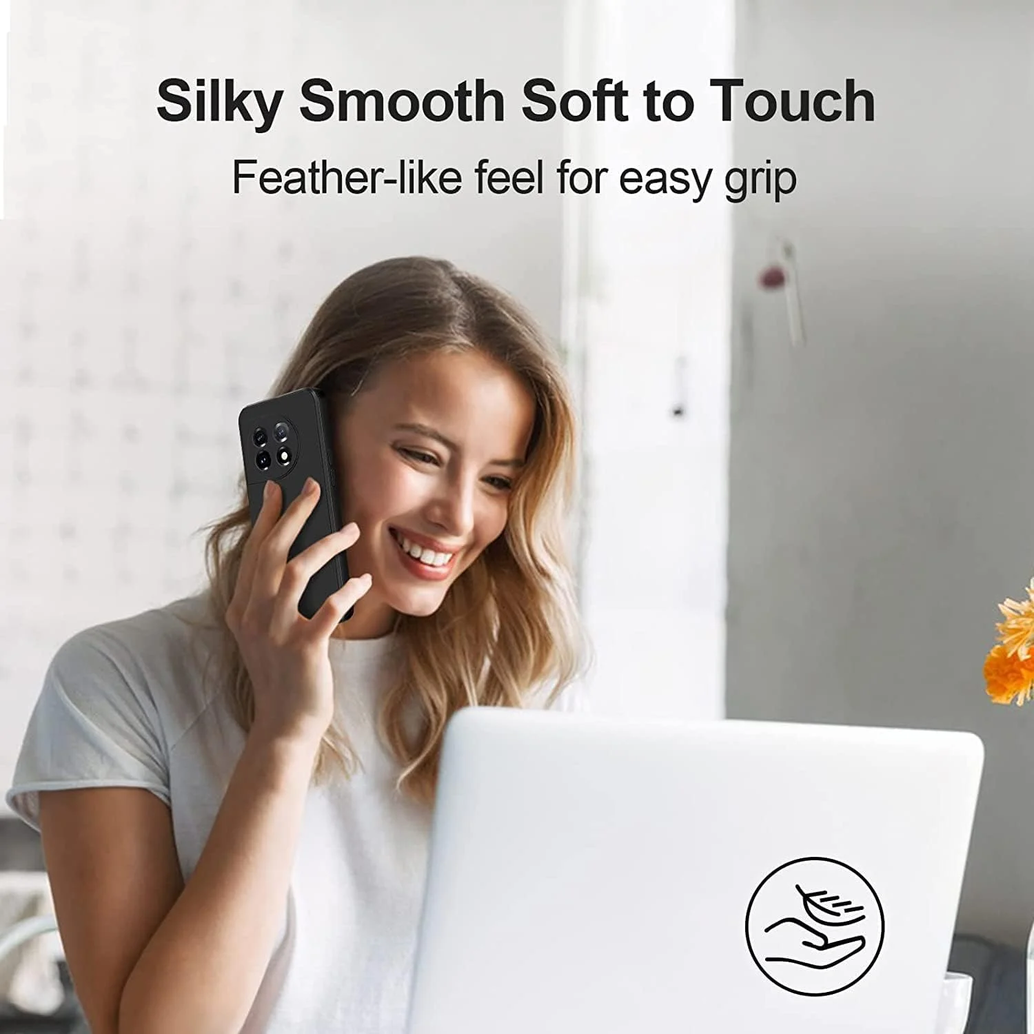 قاب سیلیکونی با پوشش دوربین - قاب گوشی با پوشش کامل و لمس نرم و ابریشمی سازگار با وان پلاس 11 سایز 6.7 اینچ قاب سیلیکونی با پوشش دوربین - قاب گوشی با پوشش کامل و لمس نرم و ابریشمی سازگار با وان پلاس 11 سایز 6.7 اینچ