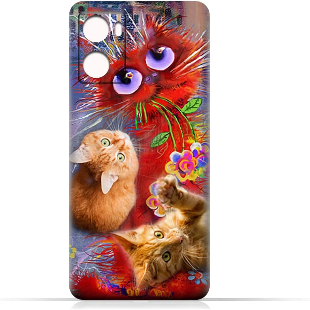 کاور محافظ پشتی TPU برای OnePlus Nord N20 SE با طرح گربه های بامزه کاور محافظ پشتی TPU برای OnePlus Nord N20 SE با طرح گربه های بامزه