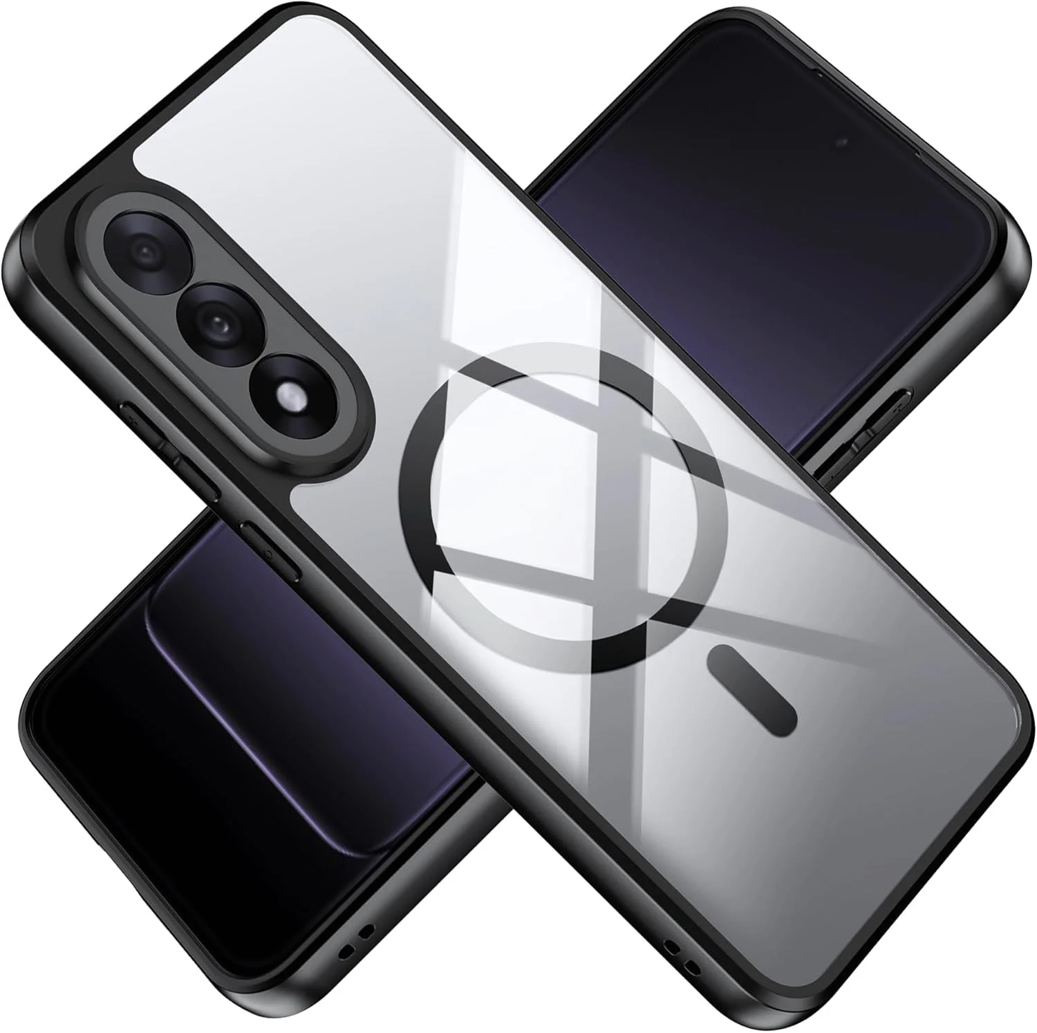 کاور مغناطیسی Tieeyivv برای OnePlus Nord 5، کاور نازک سیلیکونی انعطاف پذیر + کاور محافظ پشتی اکریلیک PC، ضد ضربه، طراحی فوق العاده باریک و ترکیبی کاور مغناطیسی Tieeyivv برای OnePlus Nord 5، کاور نازک سیلیکونی انعطاف پذیر + کاور محافظ پشتی اکریلیک PC، ضد ضربه، طراحی فوق العاده باریک و ترکیبی