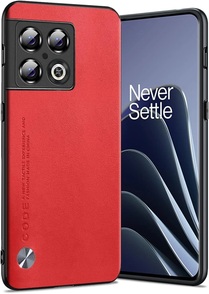 کاور محافظ گوشی Puxssul برای OnePlus 10 Pro 5G، پشت چرم مصنوعی TPU نرم، کاور فوقالعاده سبک، ضد اثر انگشت و ضد خش، محافظ دوربین برای Oneplus 10 Pro (قرمز) کاور محافظ گوشی Puxssul برای OnePlus 10 Pro 5G، پشت چرم مصنوعی TPU نرم، کاور فوقالعاده سبک، ضد اثر انگشت و ضد خش، محافظ دوربین برای Oneplus 10 Pro (قرمز)