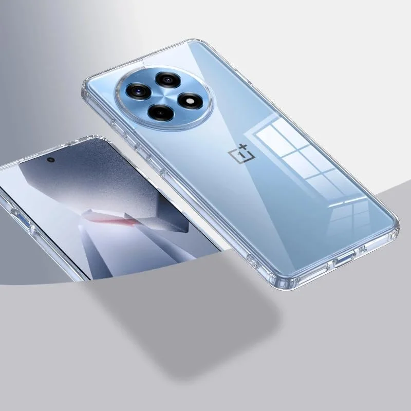 کاور محافظ گوشی موبایل سازگار با OnePlus 13R، مات و شفاف، ضد ضربه و مقاوم در برابر سقوط، بامپر نرم TPU و پوشش پشتی سخت PC برای 1+13r (شفاف) کاور محافظ گوشی موبایل سازگار با OnePlus 13R، مات و شفاف، ضد ضربه و مقاوم در برابر سقوط، بامپر نرم TPU و پوشش پشتی سخت PC برای 1+13r (شفاف)