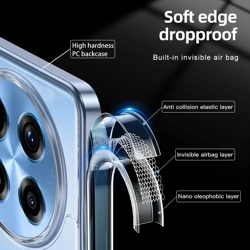 کاور محافظ گوشی موبایل سازگار با OnePlus 13R، مات و شفاف، ضد ضربه و مقاوم در برابر سقوط، بامپر نرم TPU و پوشش پشتی سخت PC برای 1+13r (شفاف) کاور محافظ گوشی موبایل سازگار با OnePlus 13R، مات و شفاف، ضد ضربه و مقاوم در برابر سقوط، بامپر نرم TPU و پوشش پشتی سخت PC برای 1+13r (شفاف)