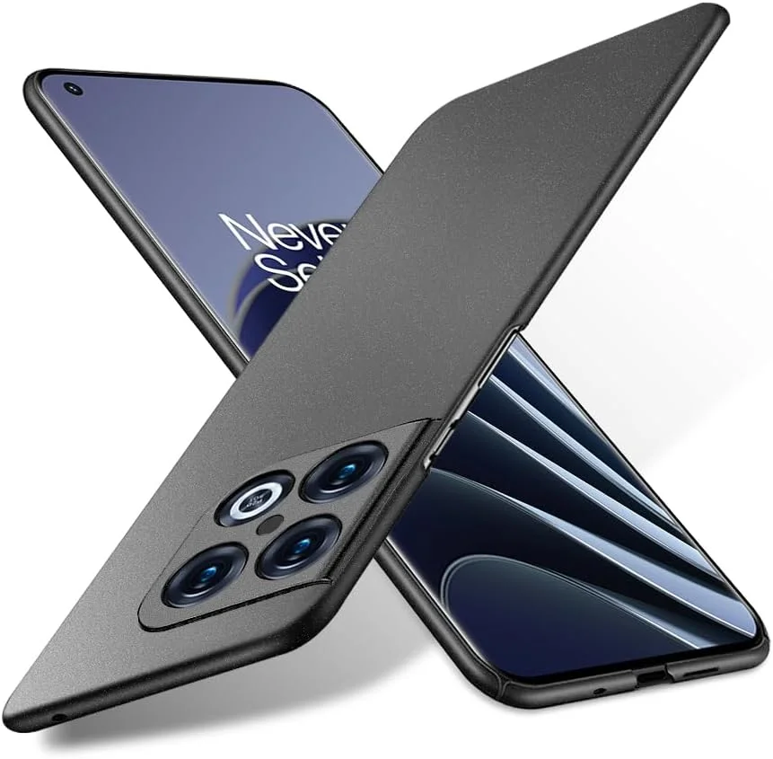 قاب محافظ باریک و سبک Bastmei برای گوشی OnePlus 10 Pro 5G، پوشش محافظ لنز دوربین، ساخته شده از PC سخت (مشکی سنگریزه ای) قاب محافظ باریک و سبک Bastmei برای گوشی OnePlus 10 Pro 5G، پوشش محافظ لنز دوربین، ساخته شده از PC سخت (مشکی سنگریزه ای)