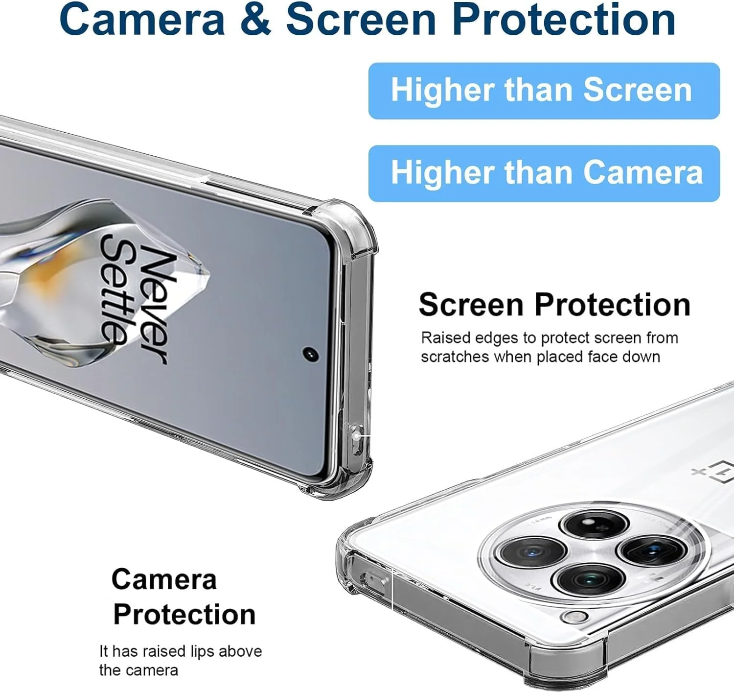 کاور محافظ نازک و نرم Muzz برای OnePlus 12 5G، پوشش پشتی لاستیکی مات سیلیکونی انعطاف پذیر با محافظت از دوربین، مناسب OnePlus 12 (شفاف) کاور محافظ نازک و نرم Muzz برای OnePlus 12 5G، پوشش پشتی لاستیکی مات سیلیکونی انعطاف پذیر با محافظت از دوربین، مناسب OnePlus 12 (شفاف)