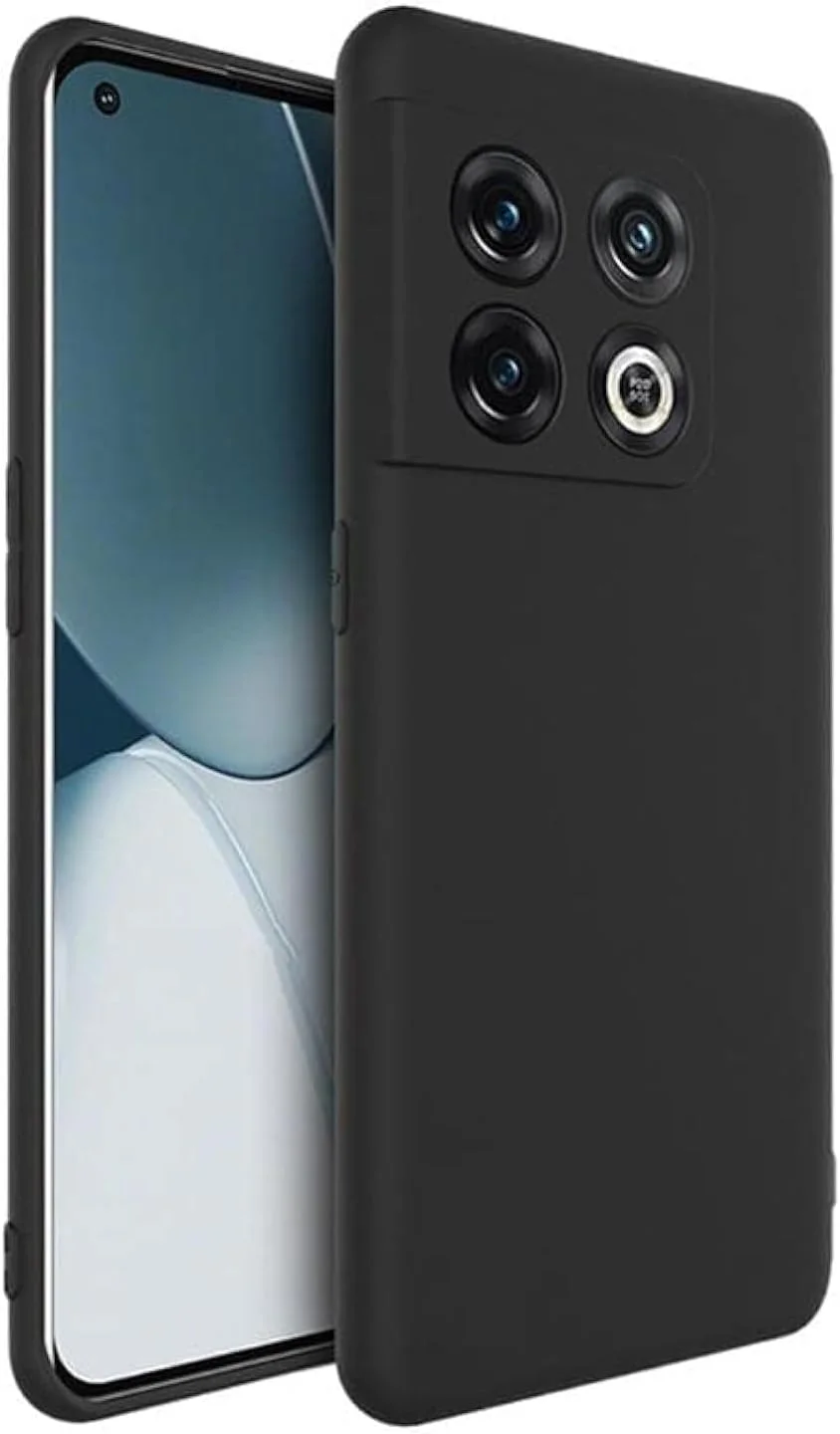 کاور محافظ گوشی وان پلاس 10 پرو، محافظ دوربین، فوق العاده باریک، سیلیکونی نرم TPU، ضد ضربه، پوشش سپر برای وان پلاس 10 پرو 6.7 اینچ - مشکی کاور محافظ گوشی وان پلاس 10 پرو، محافظ دوربین، فوق العاده باریک، سیلیکونی نرم TPU، ضد ضربه، پوشش سپر برای وان پلاس 10 پرو 6.7 اینچ - مشکی