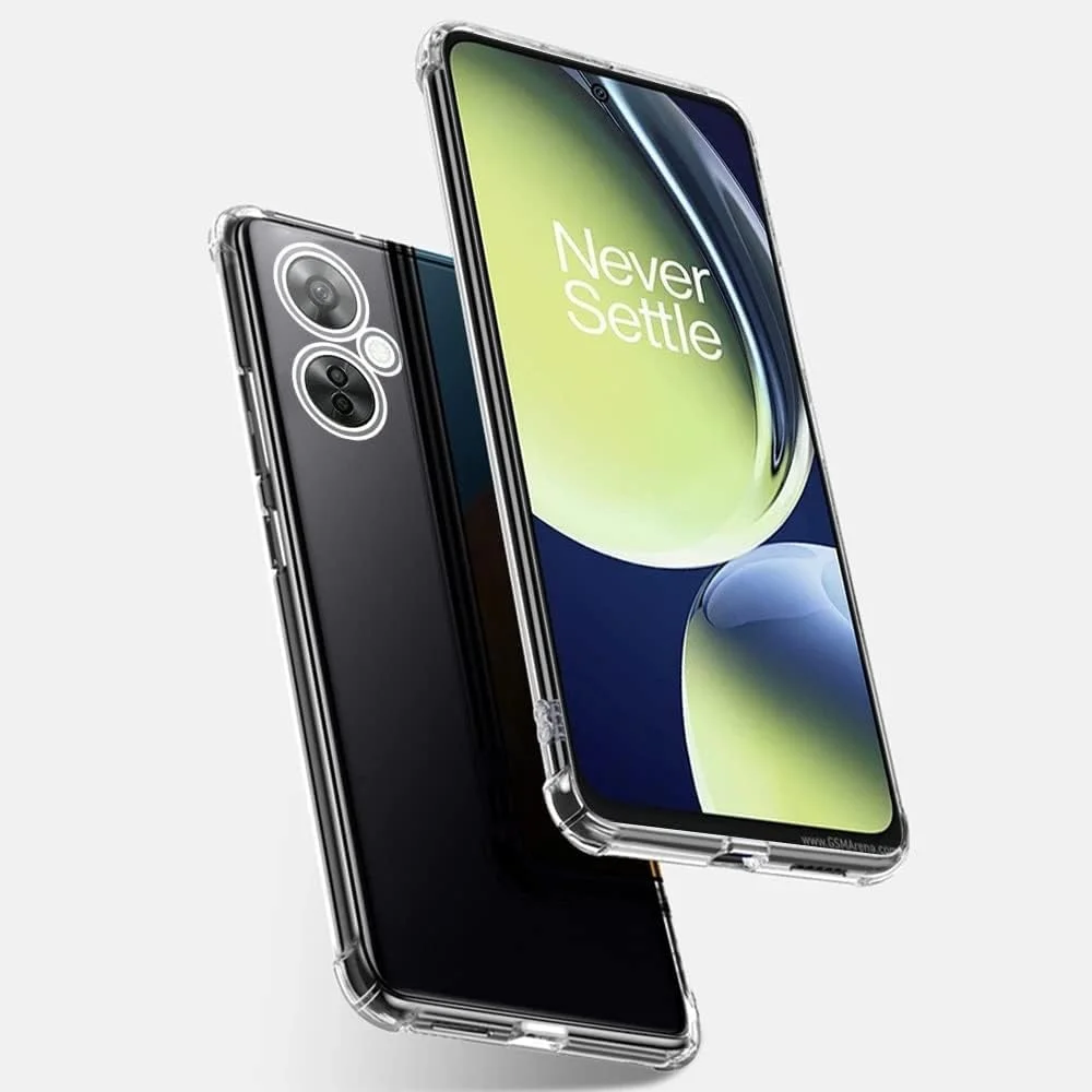 کاور شفاف برای OnePlus Nord CE3 Lite 5G - محافظ سیلیکونی نرم و ضد ضربه با بالشتک هوا و پوشش پشتی ضد خش (شفاف) کاور شفاف برای OnePlus Nord CE3 Lite 5G - محافظ سیلیکونی نرم و ضد ضربه با بالشتک هوا و پوشش پشتی ضد خش (شفاف)