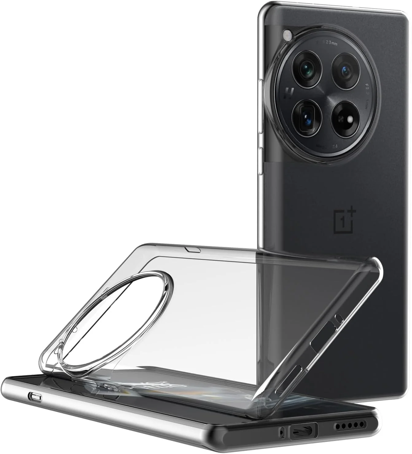 کاور مایجین برای وانپلاس 12 5G (6.82 اینچ) ژلهای نرم TPU با سپر و پشت شفاف کاور مایجین برای وانپلاس 12 5G (6.82 اینچ) ژلهای نرم TPU با سپر و پشت شفاف