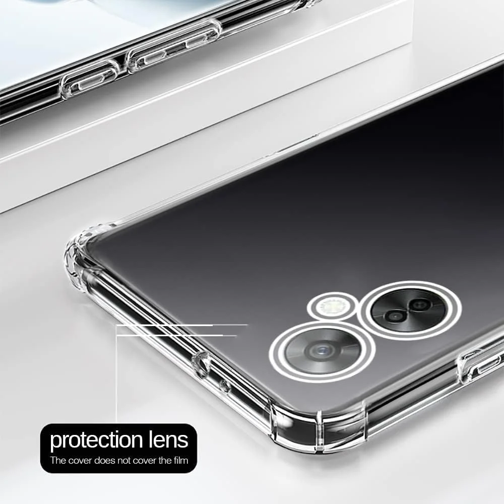 کاور شفاف برای OnePlus Nord CE3 Lite 5G - محافظ سیلیکونی نرم و ضد ضربه با بالشتک هوا و پوشش پشتی ضد خش (شفاف) کاور شفاف برای OnePlus Nord CE3 Lite 5G - محافظ سیلیکونی نرم و ضد ضربه با بالشتک هوا و پوشش پشتی ضد خش (شفاف)