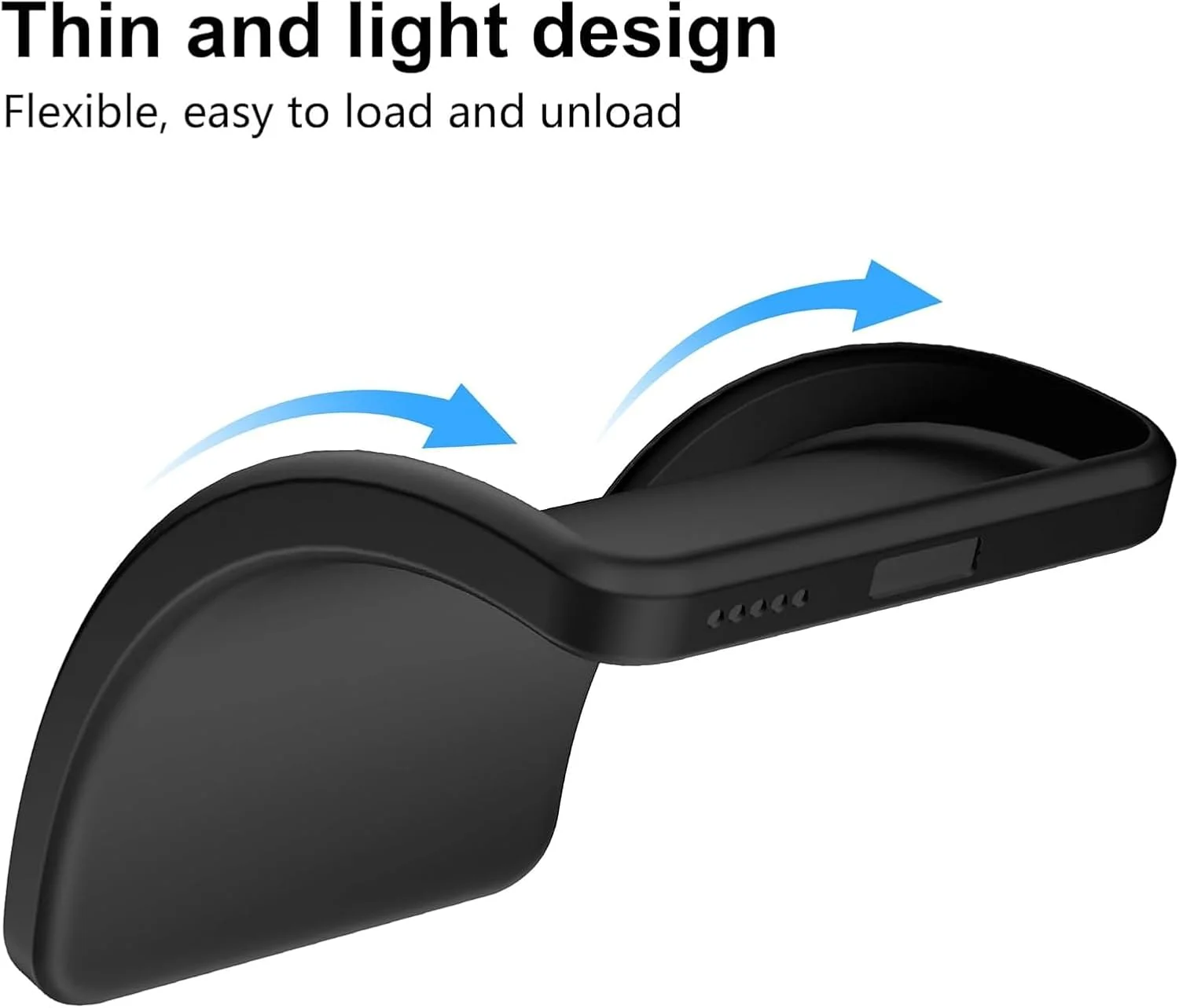 کاور سیلیکونی محافظ گوشی Maykela سازگار با OnePlus Ace 3 Pro، نازک با محافظت از دوربین، داخلی نرم، باریک و انعطاف پذیر (برای OnePlus Ace 3 Pro - مشکی) کاور سیلیکونی محافظ گوشی Maykela سازگار با OnePlus Ace 3 Pro، نازک با محافظت از دوربین، داخلی نرم، باریک و انعطاف پذیر (برای OnePlus Ace 3 Pro - مشکی)