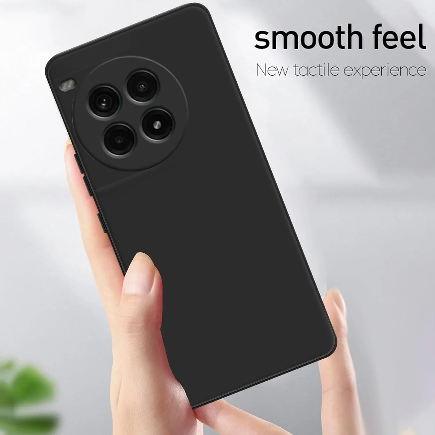 کاور سیلیکونی محافظ گوشی Maykela سازگار با OnePlus Ace 3 Pro، نازک با محافظت از دوربین، داخلی نرم، باریک و انعطاف پذیر (برای OnePlus Ace 3 Pro - مشکی) کاور سیلیکونی محافظ گوشی Maykela سازگار با OnePlus Ace 3 Pro، نازک با محافظت از دوربین، داخلی نرم، باریک و انعطاف پذیر (برای OnePlus Ace 3 Pro - مشکی)