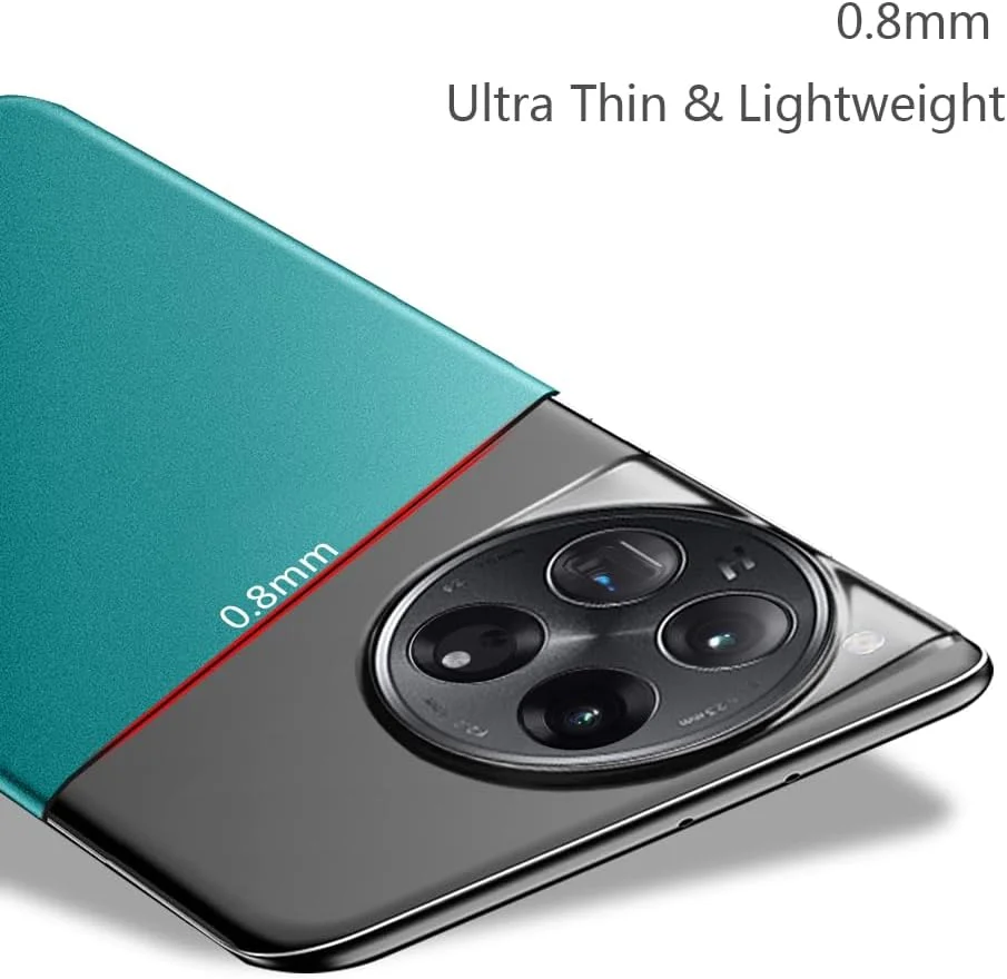 قاب بستمی برای وان پلاس 12 5G (2024)، محافظ دوربین فوق العاده سبک و باریک، کاور سخت PC برای وان پلاس 12 5G (2024) (سبز سنگریزه ای) قاب بستمی برای وان پلاس 12 5G (2024)، محافظ دوربین فوق العاده سبک و باریک، کاور سخت PC برای وان پلاس 12 5G (2024) (سبز سنگریزه ای)