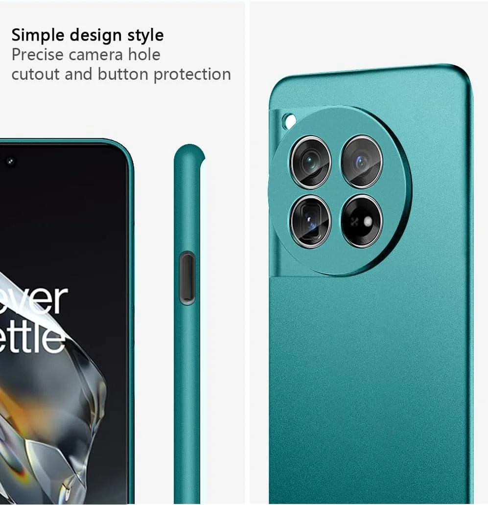 قاب بستمی برای وان پلاس 12 5G (2024)، محافظ دوربین فوق العاده سبک و باریک، کاور سخت PC برای وان پلاس 12 5G (2024) (سبز سنگریزه ای) قاب بستمی برای وان پلاس 12 5G (2024)، محافظ دوربین فوق العاده سبک و باریک، کاور سخت PC برای وان پلاس 12 5G (2024) (سبز سنگریزه ای)