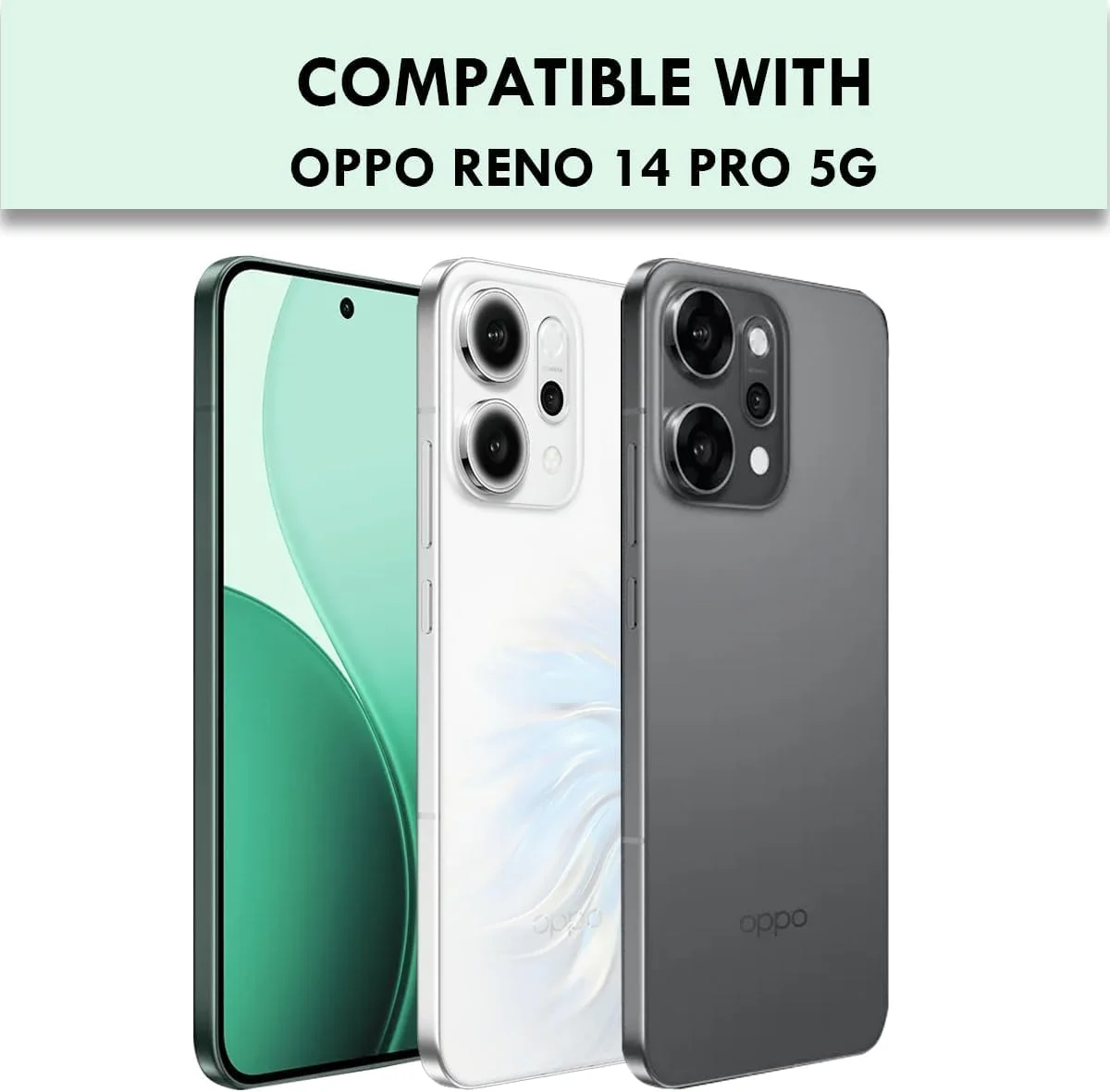 کاور محافظ ضد ضربه و باریک Oppo Reno14 Pro 5G | محافظت 360 درجه | پشت سخت شفاف | کاور سخت شفاف برای Reno 14 Pro 5G کاور محافظ ضد ضربه و باریک Oppo Reno14 Pro 5G | محافظت 360 درجه | پشت سخت شفاف | کاور سخت شفاف برای Reno 14 Pro 5G