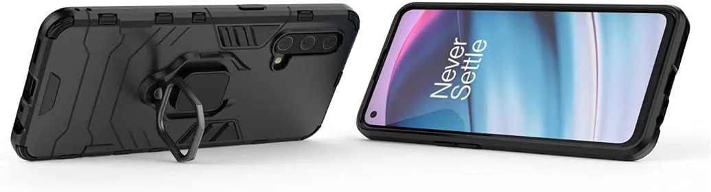 قاب محافظ گوشی موبایل مایجین سازگار با وان پلاس نورد CE 5G، وان پلاس نورد Core Edition 5G، دارای استند انگشتی حلقه فلزی (سازگار با هولدر مغناطیسی خودرو)، دو لایه، مقاوم (مشکی) قاب محافظ گوشی موبایل مایجین سازگار با وان پلاس نورد CE 5G، وان پلاس نورد Core Edition 5G، دارای استند انگشتی حلقه فلزی (سازگار با هولدر مغناطیسی خودرو)، دو لایه، مقاوم (مشکی)