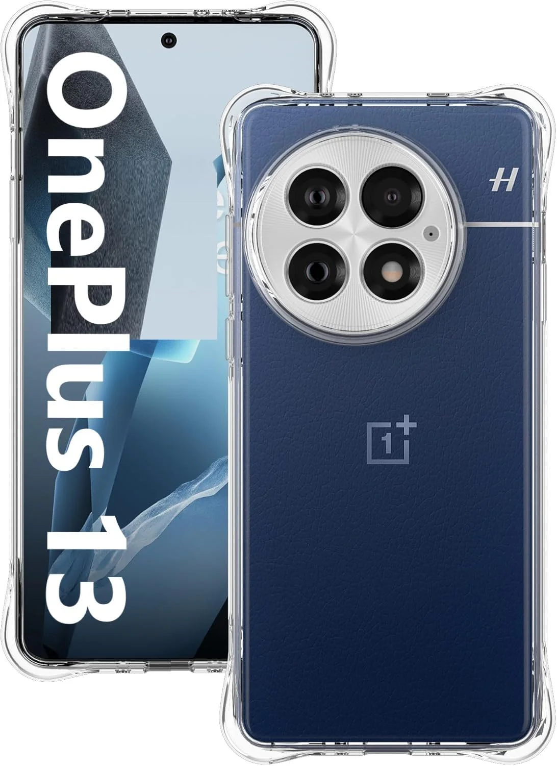 کاور شفاف برای وان پلاس 13، کاور ضد ضربه TPU با محافظ گوشه، محافظت از دوربین (وان پلاس 13) کاور شفاف برای وان پلاس 13، کاور ضد ضربه TPU با محافظ گوشه، محافظت از دوربین (وان پلاس 13)