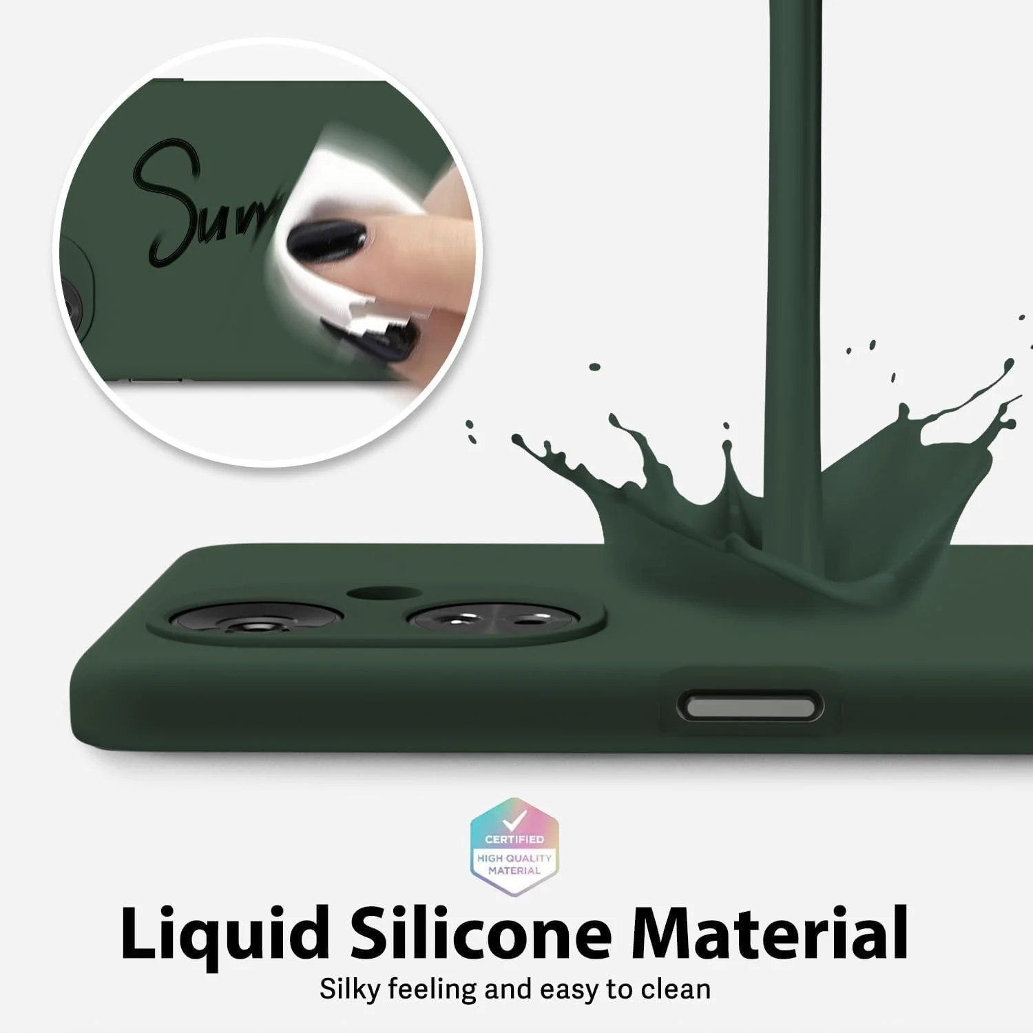 قاب محافظ سیلیکونی نرم TPU برای OnePlus Nord N30، پوشش محافظ سبک وزن با روکش صاف، محافظ دوربین، ضد ضربه، قاب شیک برای مردان و زنان سازگار با OnePlus Nord N30 (سبز) قاب محافظ سیلیکونی نرم TPU برای OnePlus Nord N30، پوشش محافظ سبک وزن با روکش صاف، محافظ دوربین، ضد ضربه، قاب شیک برای مردان و زنان سازگار با OnePlus Nord N30 (سبز)