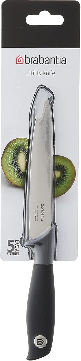 چاقوی کاربردی Tasty+ برابانتیا، خاکستری تیره