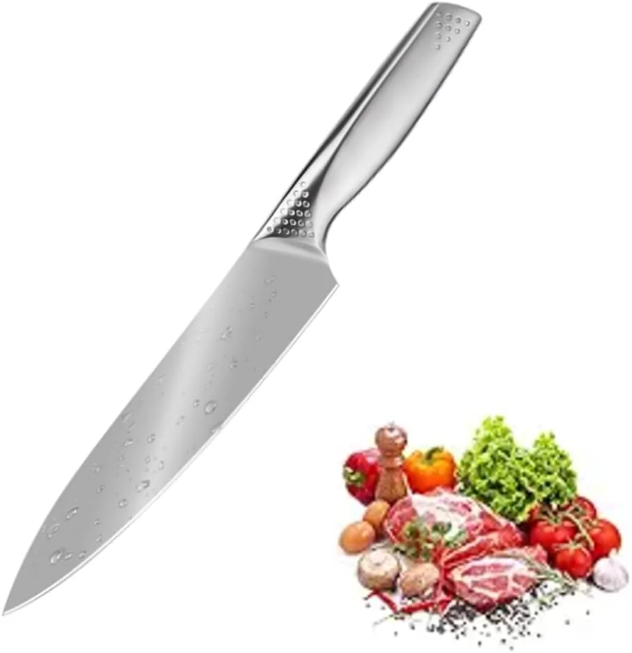 چاقوی آشپز 18 سانتی متری استیل یکپارچه